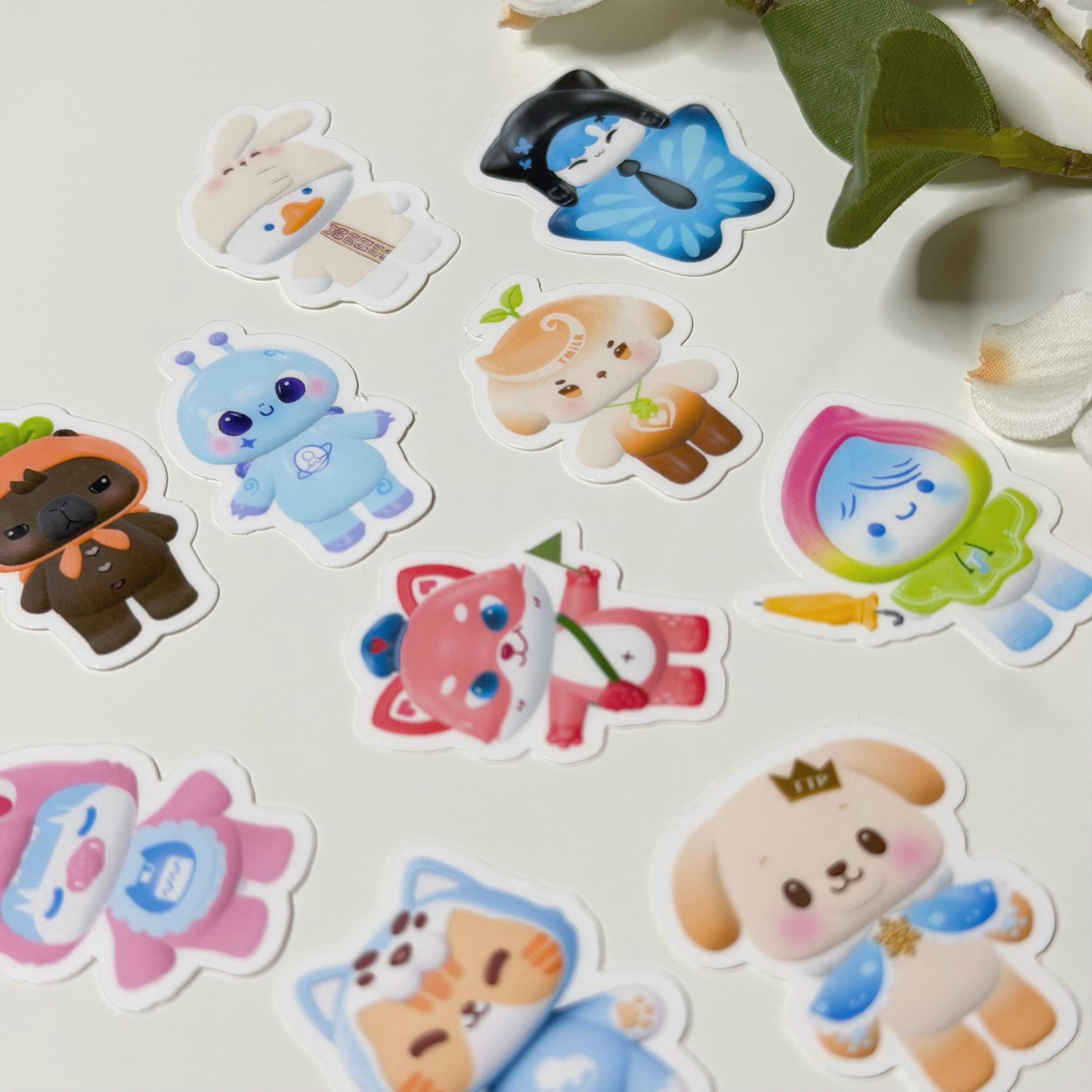 Domundi Mascot Vinyl Stickers | Zeenunew Nongzon Tlefirstone