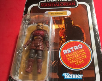 Star Wars el mandaloriano la figura de acción del armero.