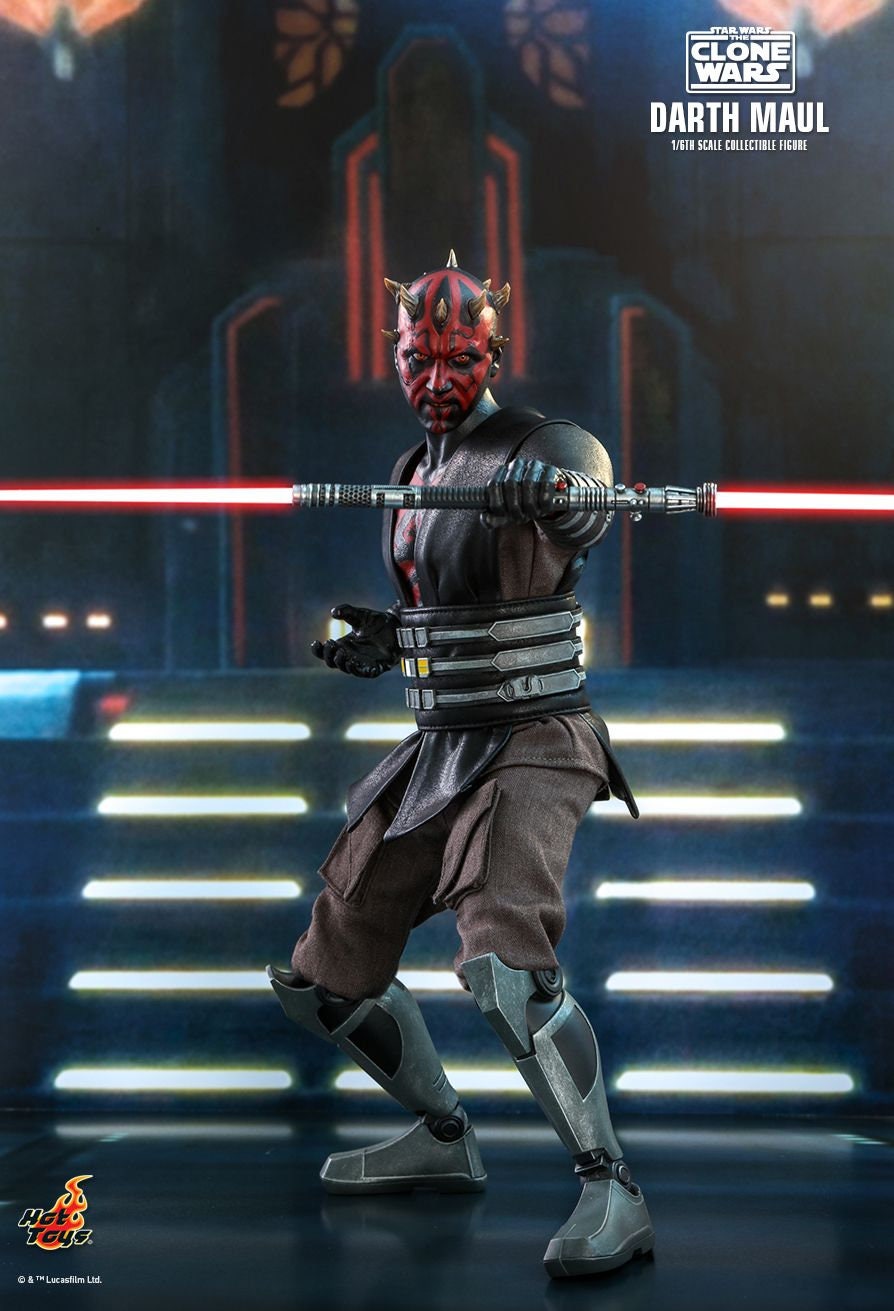 Hot Toys Star Wars Darth Maul Clone Wars 1:6 Scale Figure - Etsy 日本