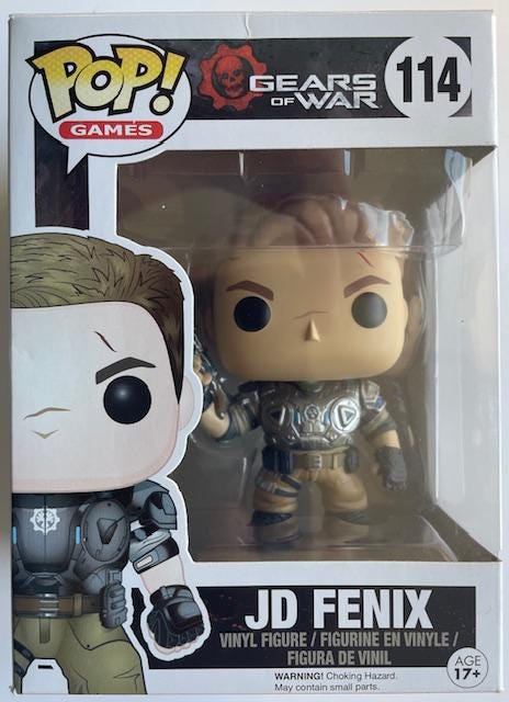 Gears of War JD Fenix Pop Vinyl Figure