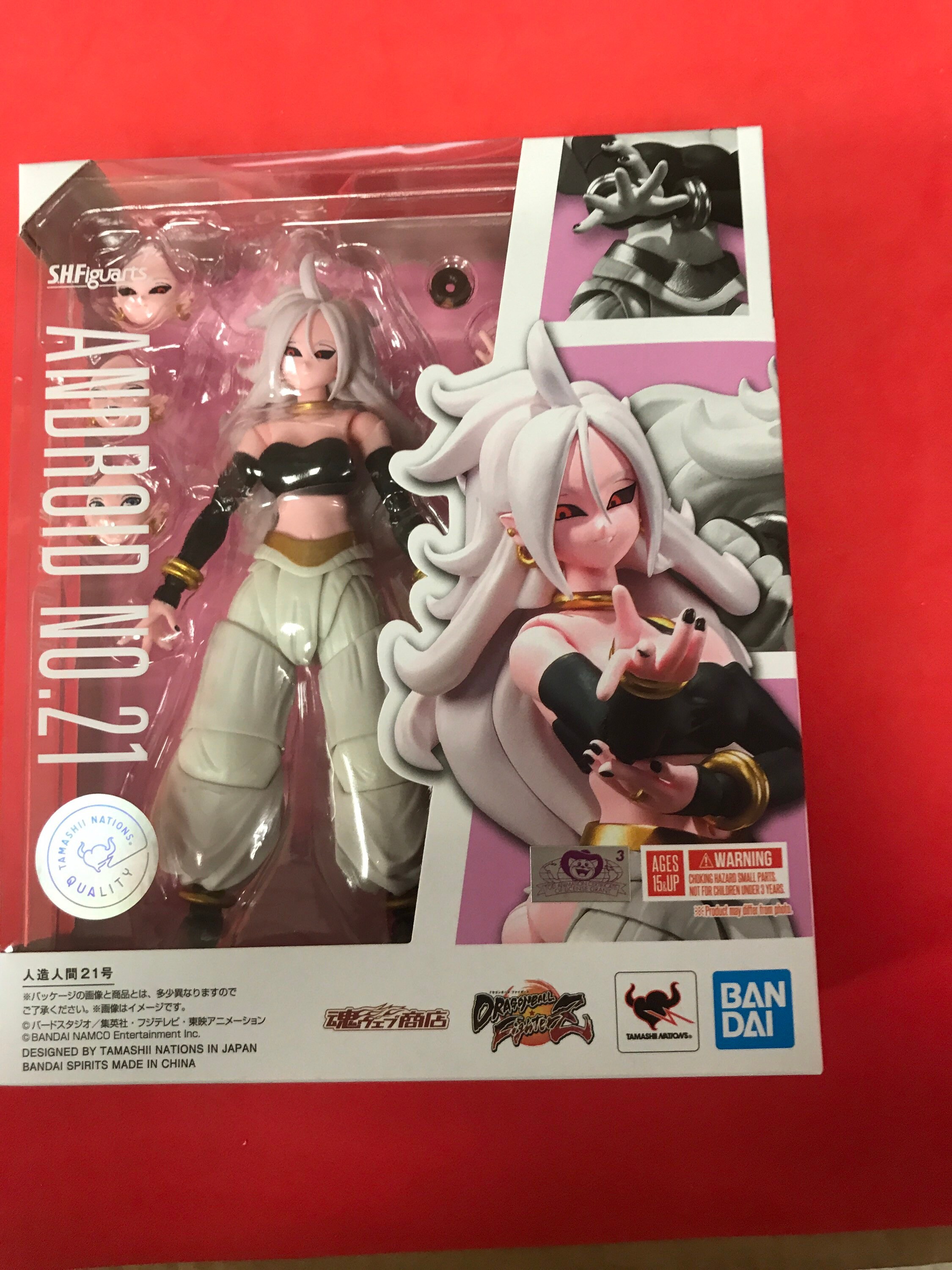 Anime Dragon Ball Z Gals Android NO 21 Majin Buu Lady Ver. PVC Action  Figure Manga Statue Collectible Model Toys Doll Gifts 22CM