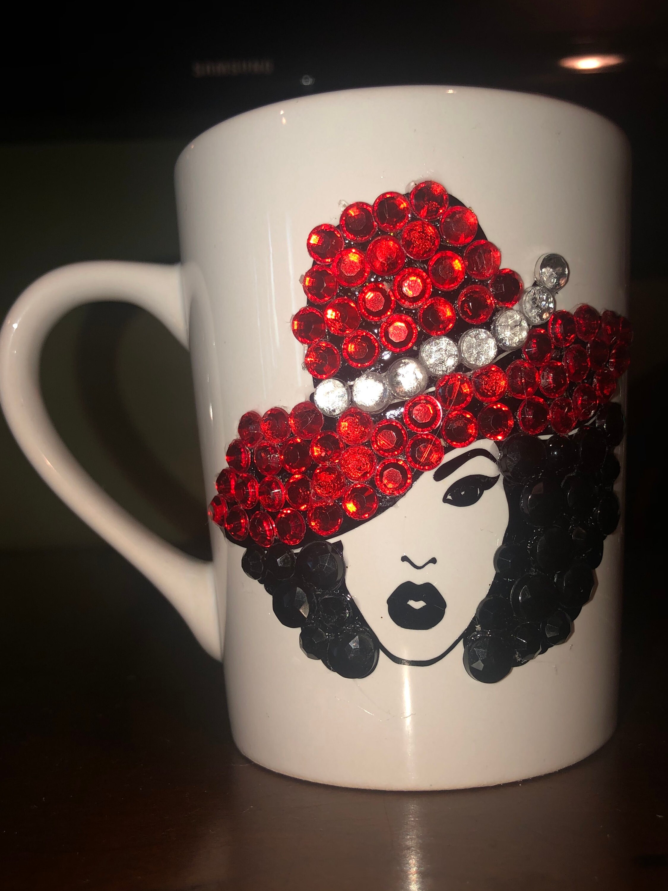 Black Girl Bling Coffee Mug Etsy
