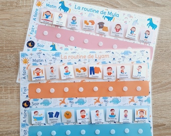 Routine enfant Matin et Soir - Etsy France