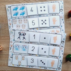 Learning to count to 6 – Kindergarten level