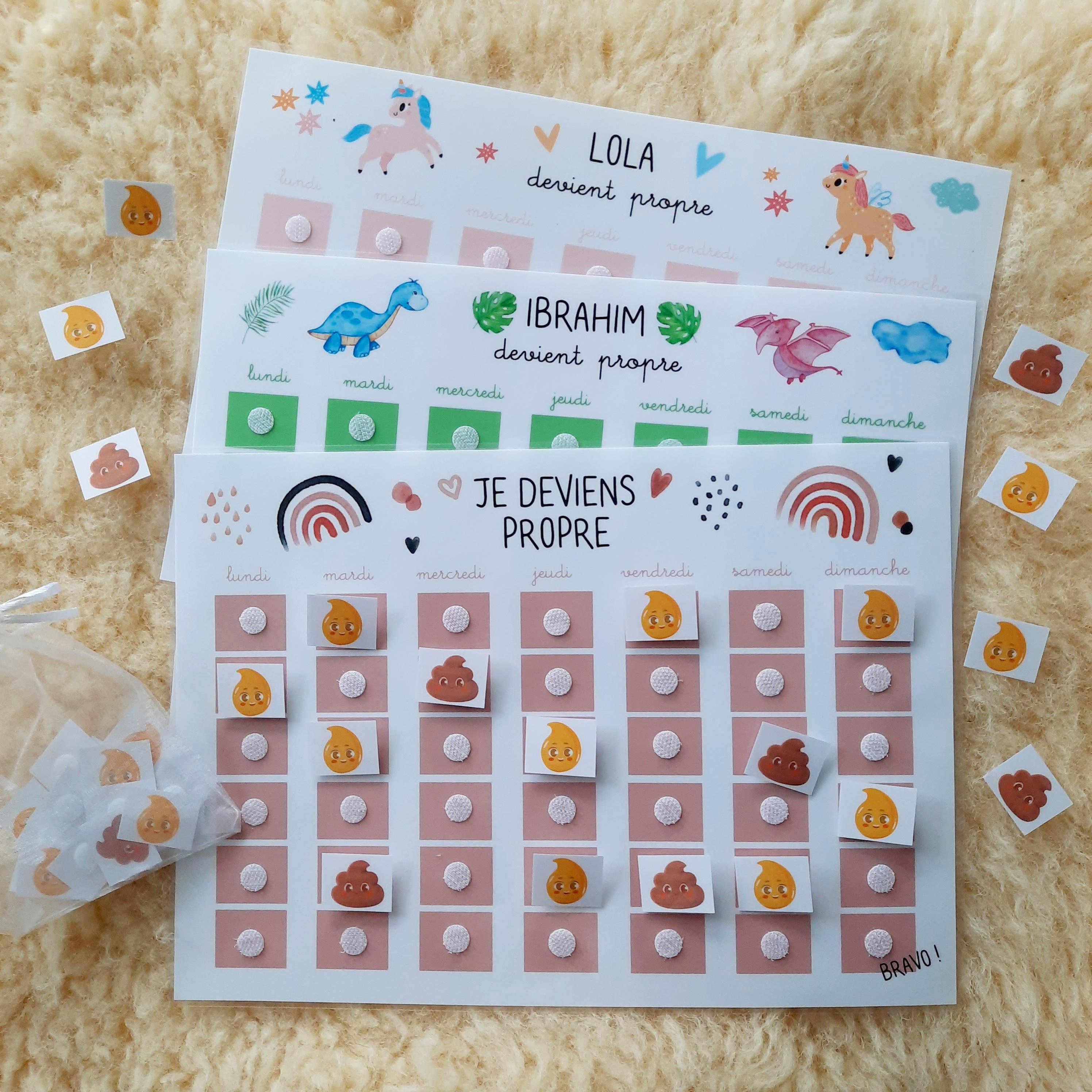 Système de récompense Garçon - Apprentissage de la propreté pour enfants - 20 cartes de récompense, 120 autocollants de récompense et diplôme pipi - Tableau de Récompenses Système de récompense Garçon - Apprentissage de la propreté pour enfants - 20 cartes de récompense, 120 autocollants de récompense et diplôme pipi - Tableau de Récompenses
