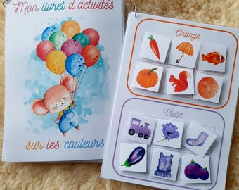Malbuch mit Aktivitäten – Aktivitäten für den Kindergartenstart