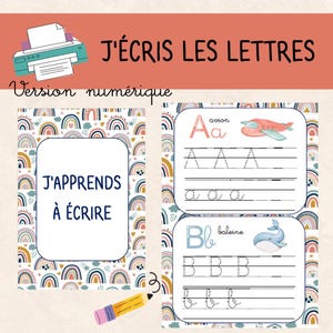 PDF - Aprendo a escribir las letras del abecedario - Cuaderno gráfico - Archivo digital