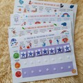 Personalized motivation chart for children / Reward chart / Good behavior / Behavior / Customizable instructions product logo