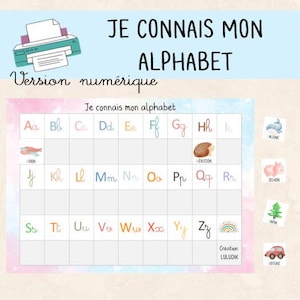 PDF - Yo conozco mi abecedario - Aprendiendo las letras del abecedario - Jardín de infantes - Archivo digital