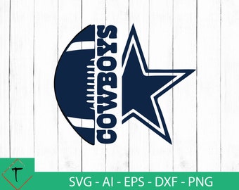 Dallas Cowboys Svg Cut Files Etsy