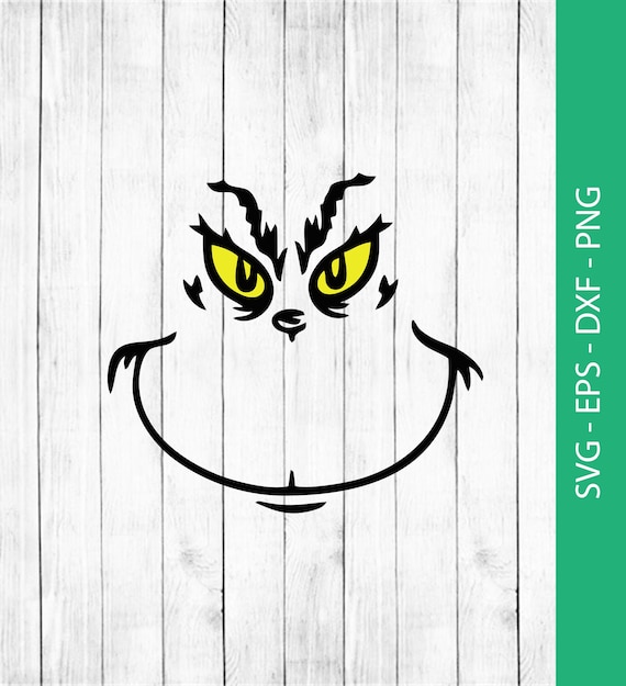 Download Grinch Svg Png Eps Dxf Grinch Clipart Digital Download Etsy
