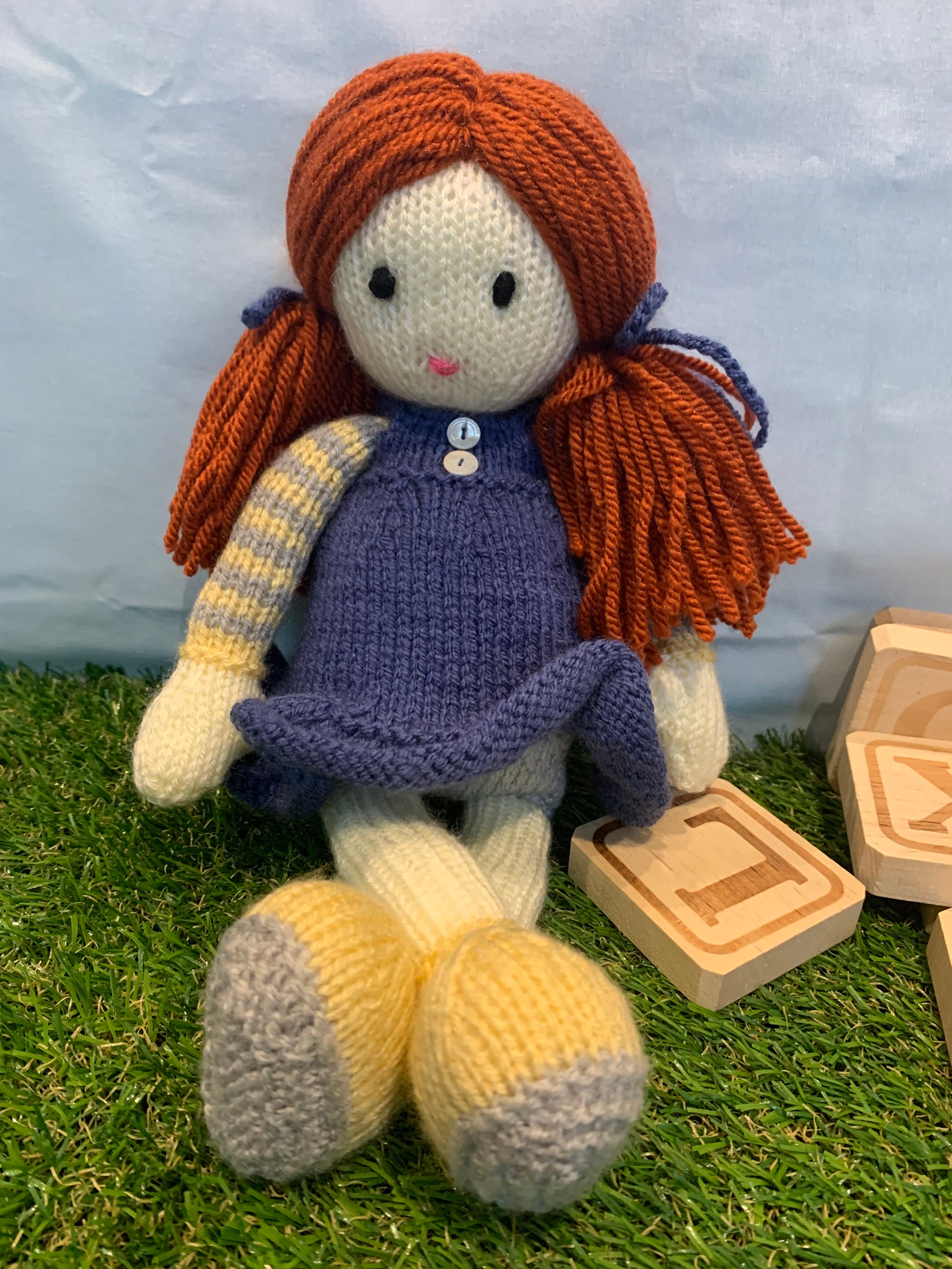 Hand Knitted Dolls, Hand Knitted Toys, Dolls, Soft Toys Etsy UK