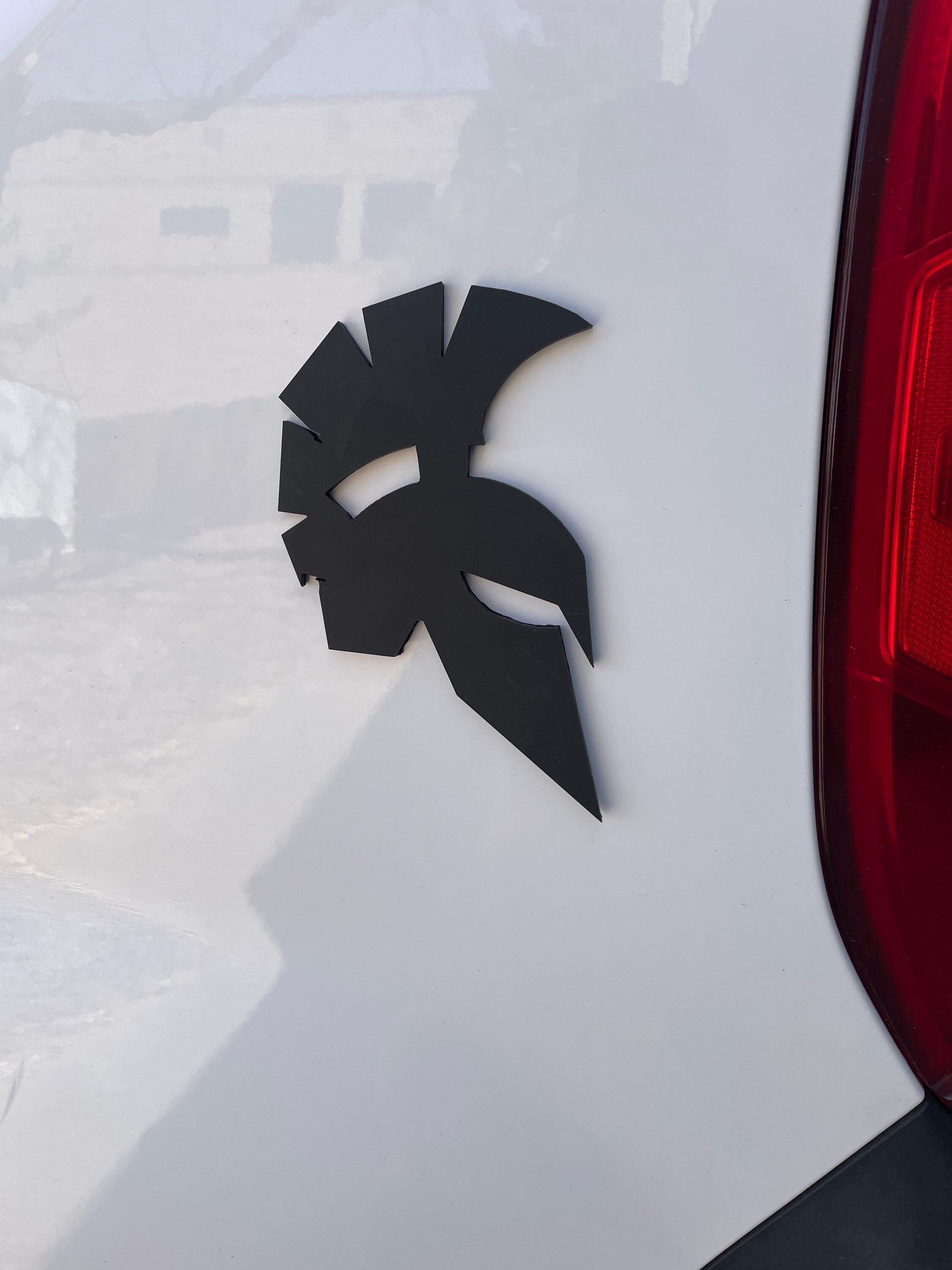 Custom Spartan Car Emblem Etsy