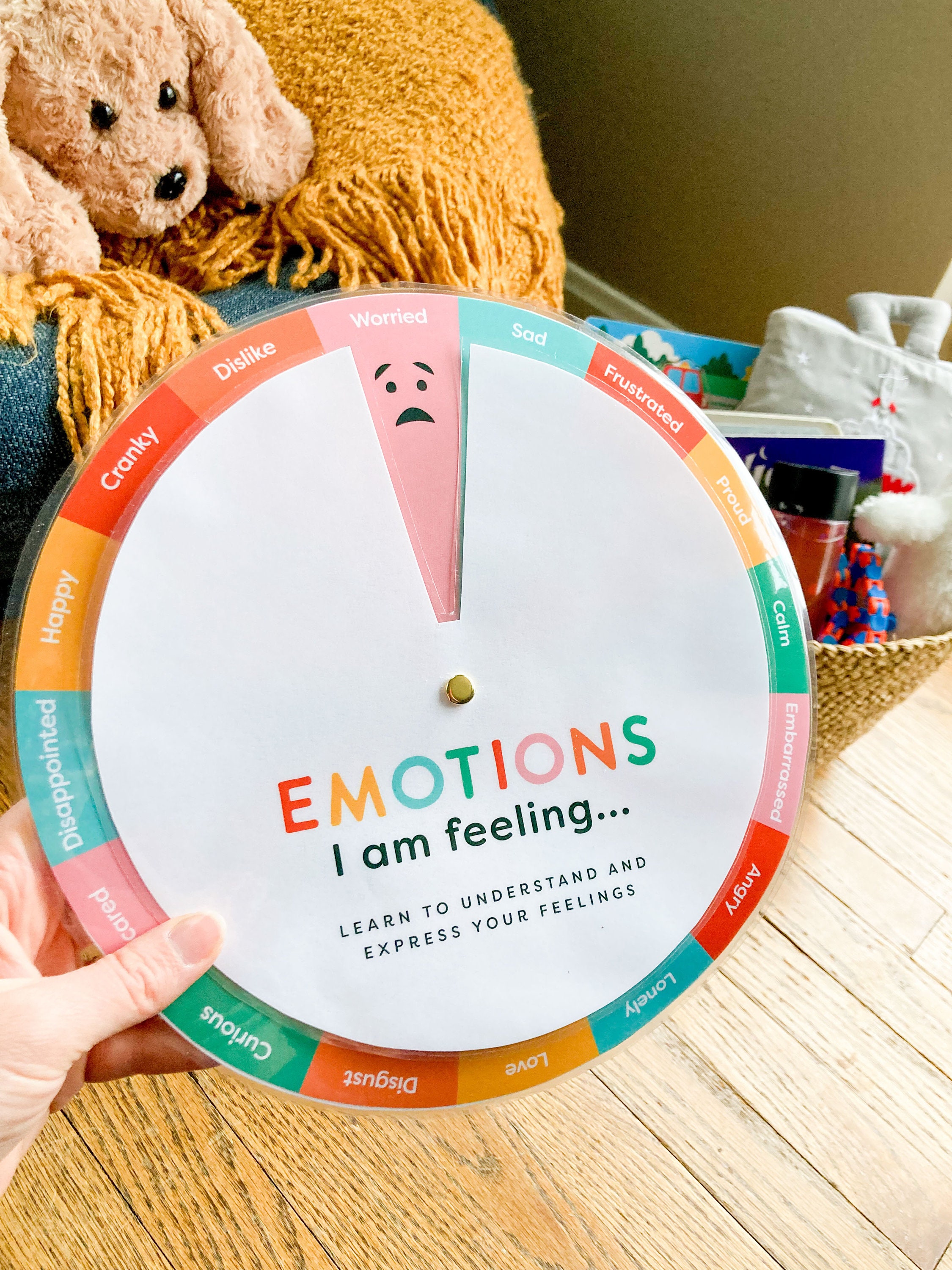 Emotions Wheel Printable, Calming Techniques, Emotional Regulation ...
