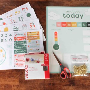 English/spanish Daily Morning Board, Preschool Circle Time Board, Kids ...