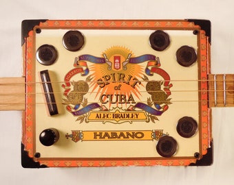 3 - String Fretted akustisch/elektrisch "Alec Bradley" CBG.