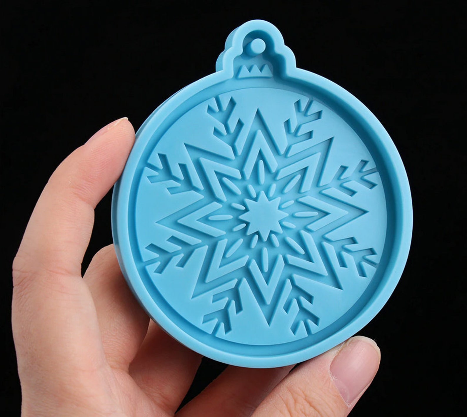 Moules en silicone Noël Balle Porte-clés Artisanat de | Etsy