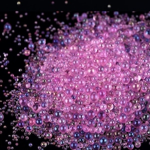 10g/Pack 0.4-3mm Mini Bubble Ball, Beads, Tiny Glass Bead For resin art, UV Resin Epoxy Filler, Resin Filling, DIY Nail Art Decor