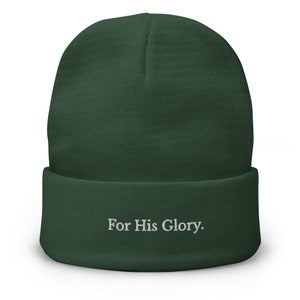 Embroidered Beanie
