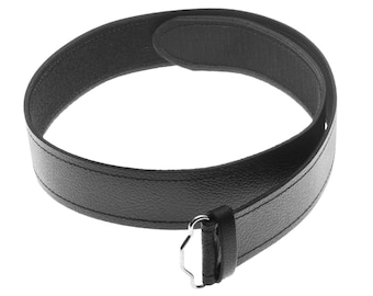 Ceinture en cuir uni | Kilt Accessoire | Cadeau de mariage | Groomsmen Gift | Fabriqué en Écosse |