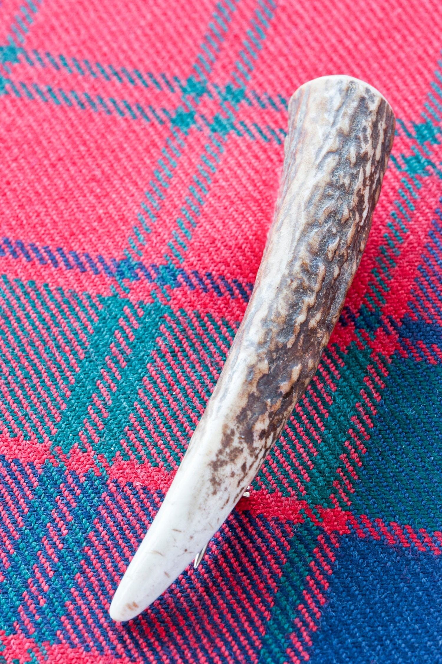 Handcrafted Scottish Staghorn Antler Tip Kilt Pin Made in Etsy UK