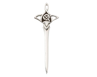 Celtic Knot Kilt Pin | Letterbox Gift | Kilt Accessory | Groomsmen Gift | Wedding Gift | Kilt Fastener |