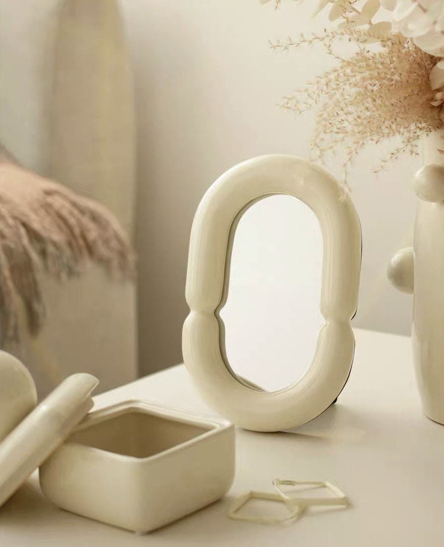 miroir De Table Rétro