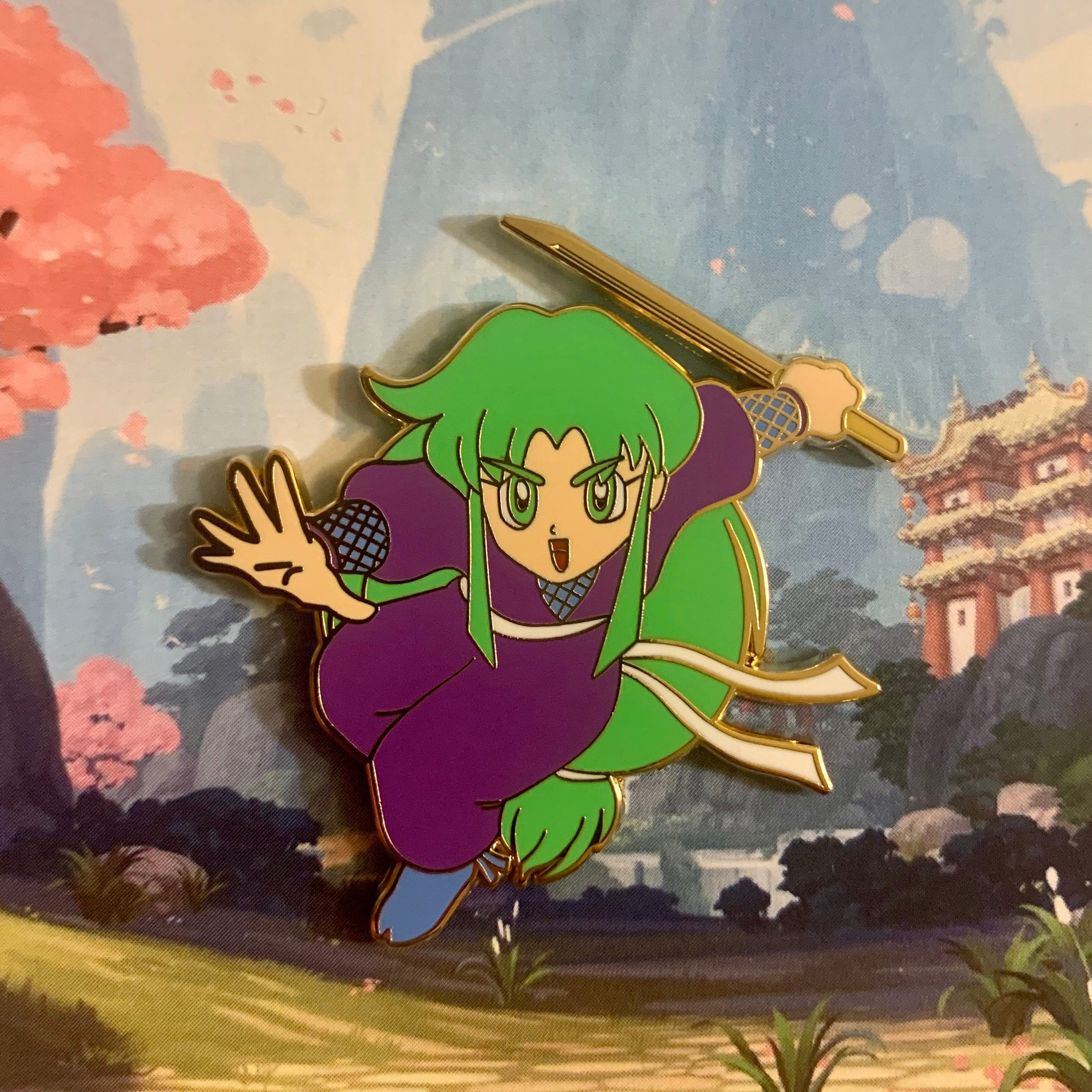 Yae Mystical Ninja Lapel Pin