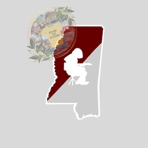 WSP State of Panic (MS) MSU Mississippi State University (version 1) Sticker