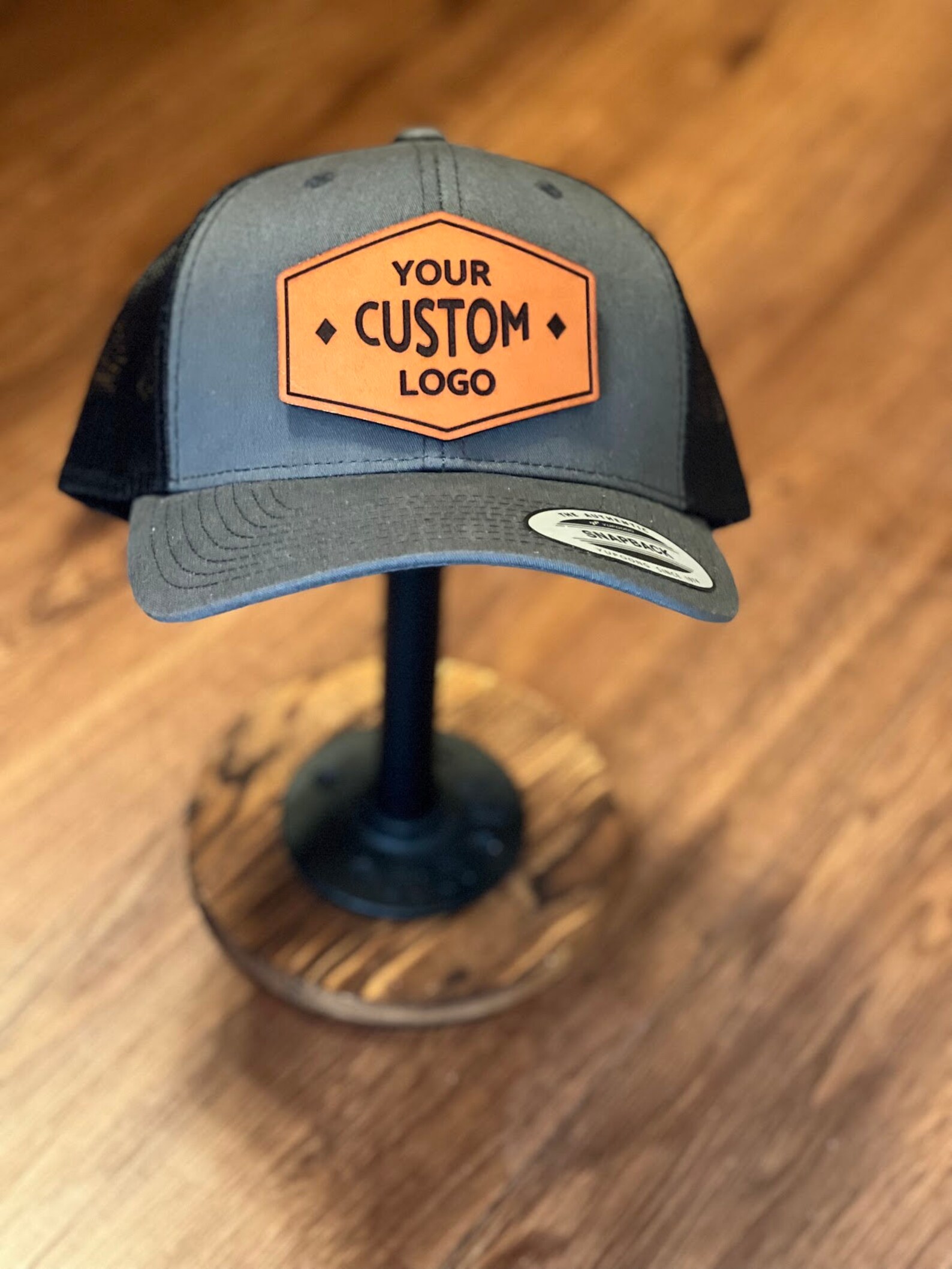 Custom Logo/design Leather Patch Hatmulti Styles Etsy