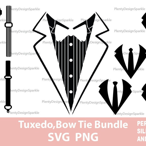 Elegant Tuxedo | Bow tie | Kids Tshirts | Gentleman | Sublimation | Cricut Cut File | SVG | PNG
