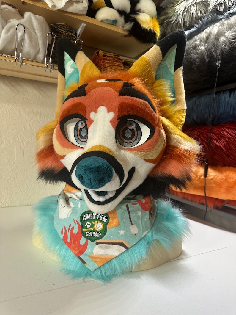 Reversable Fursuit Bandana - Etsy