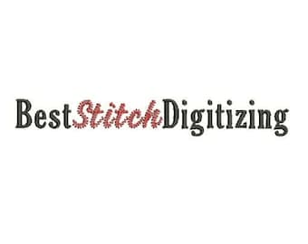 Digitizing, Embroidery, Logo design