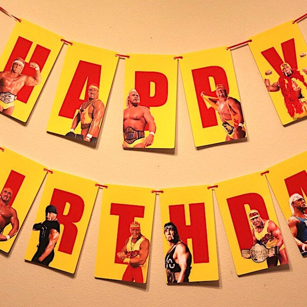 Hulk Hogan Party Supplies - Etsy