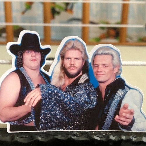 Ric Flair 90s Hulk Hogan Macho Man Randy Savage Bad Macho Sticker {Vintage 80s} Pop Culture Retro