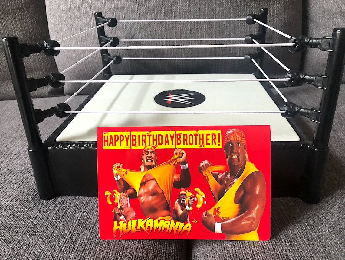 Hulk Hogan Happy Birthday Card birthday Gift Greeting Card | Etsy