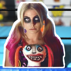 Sticker Al3x@ Bl1ss & L1lly [Randy Savage - Hulk Hogan - Ric Flair - Ultimate Warrior - Worstelen]