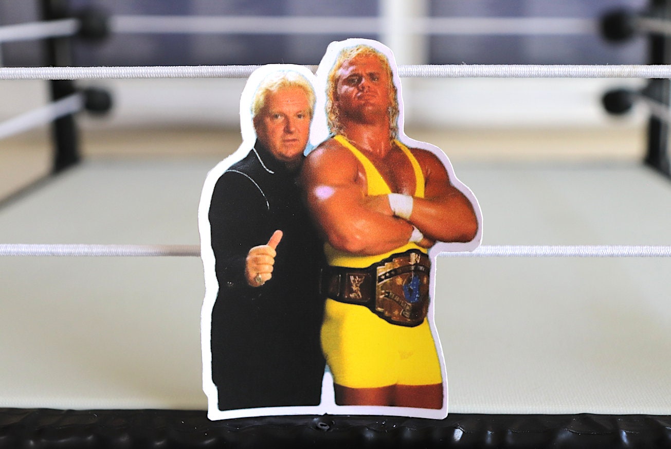 Mr Perfect And Bobby Heenan Sticker Ric Flair Curt Hennig Etsy