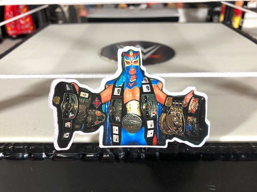 Ultimo Dragon Sticker AJPW, NJPW, Japan, Mexico, Wrestling, Father's