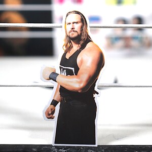 Sticker Brian Crush Adams [Ric Flair - Hulk Hogan - Randy Savage - Ultimate Warrior - Worstelen]