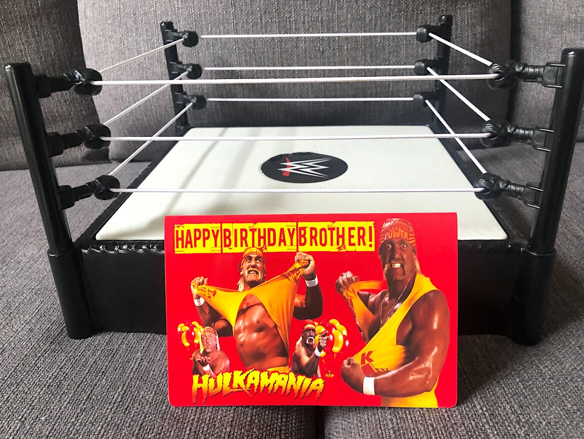 Hulk Hogan Happy Birthday Card birthday Gift Greeting Card | Etsy