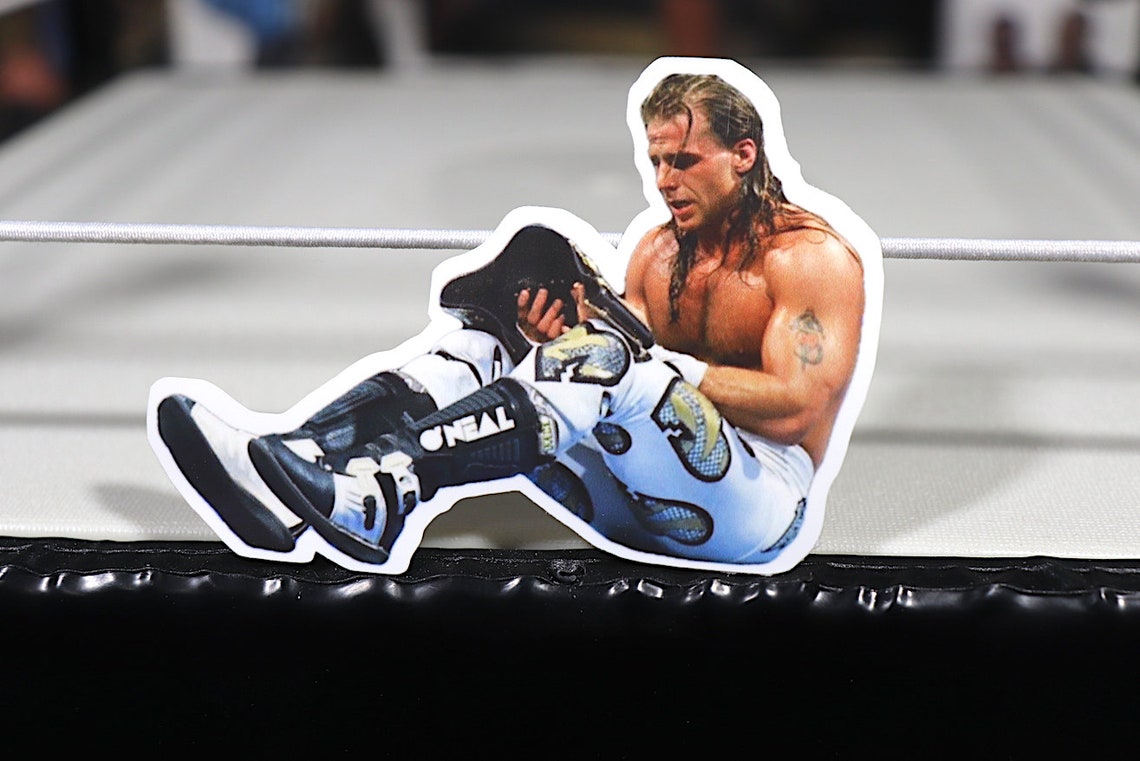 Shawn Michaels Boyhood Dream Sticker Etsy