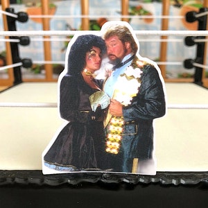 Ted Dibiase y Sherri Sticker [El hombre del millón de dólares, WWE, WWE, WCW, ECW, Ric Flair, Randy Savage, Hulk Hogan, NWO, Cody Rhodes]