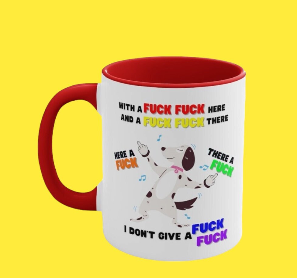 Unicorn Fuck Coffee Mug – Lustige Tasse Mit Frechem Spruch, Mikrowellengeeignet