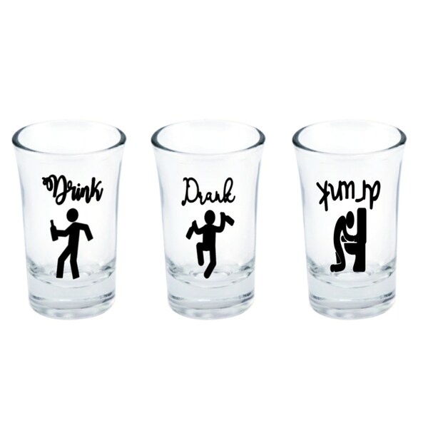 Shot Glass Labels Etsy