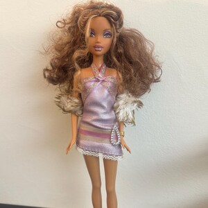 MY SCENE DOLL Rebel Style Westley by Mattel from 2006 in purple dress NRFB EUR 35,00 - FR