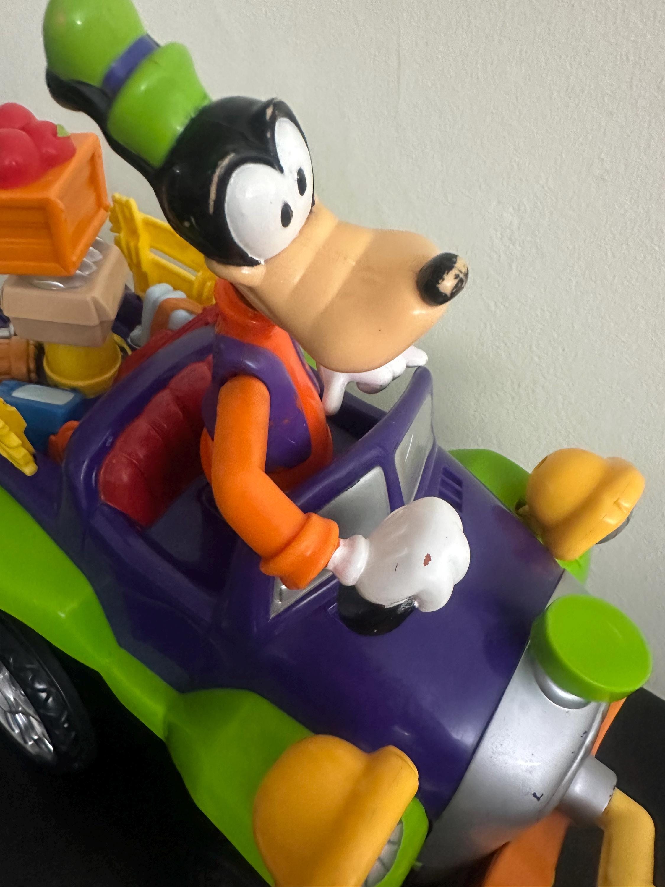 Vintage Disney Goofy 'let’s Go for A Bumpy Ride' Jalopy RC Car With ...