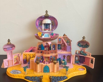 Vintage 1998 Disney Polly Pocket Aladdin & Jasmine's Royal Palace by Bluebird