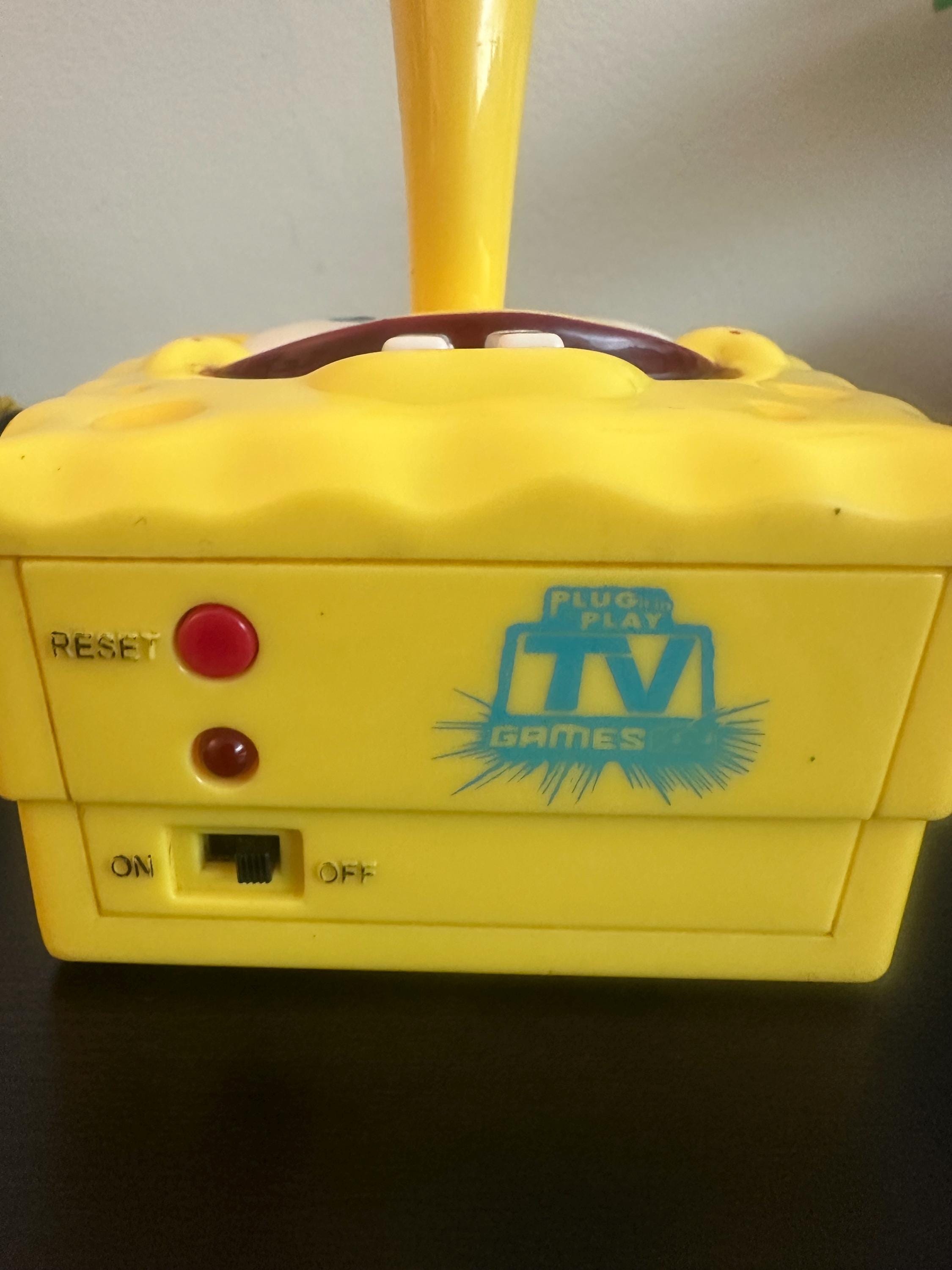 Spongebob Squarepants Plug & Play Video Game, 2003 Jakks Pacific