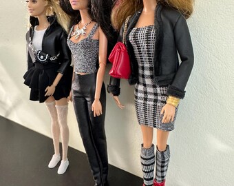バービー人形3体セット – カスタム衣装ファッションドール